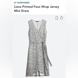 Beautiful gray white dress never worn